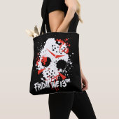 Tote Bag Friday | Splatter hockey mask (De près)