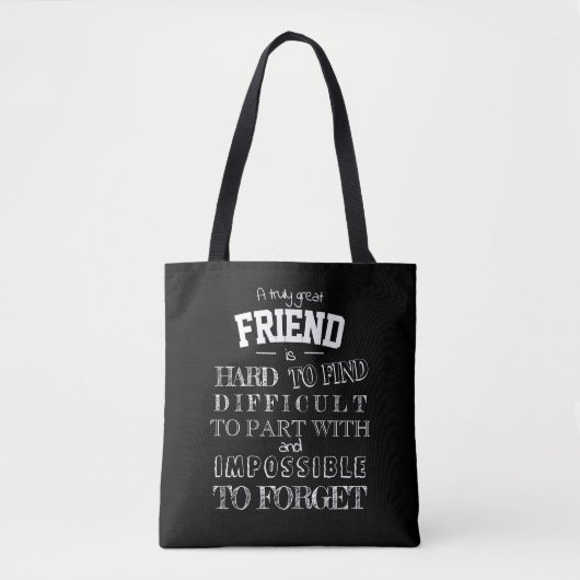 Tote Bag Friend Merci Appréciation Cadeau bff (Devant)