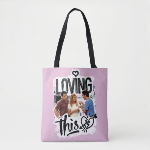 Tote Bag FRIENDS™   Joey, Rachel et Ross - J'adore !