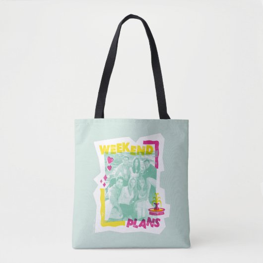 Tote Bag FRIENDS™ | Plans pour le week-end (Devant)
