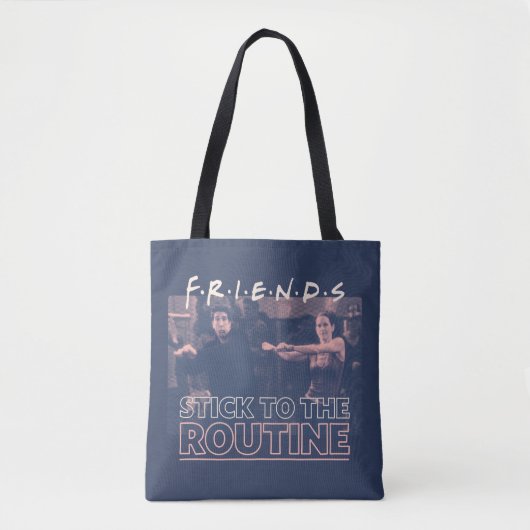 Tote Bag FRIENDS™ | S'en tenir à la Routine (Devant)