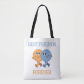 TOTE BAG FRIENDSHIP DAY BEST FRIENDS FOREVER, MATCHING (Devant)
