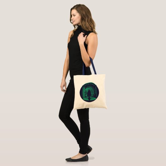 Tote Bag FRODO™ Leaving THE SHIRE™ Silhouette (Devant (modèle))