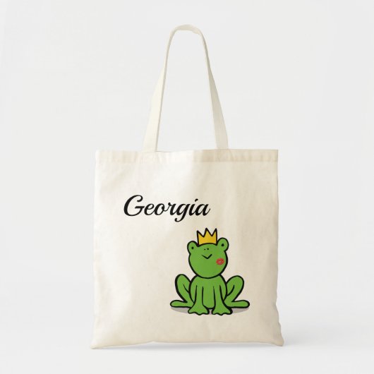 Tote Bag Frog Prince Fourre-tout (Devant)