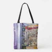 Tote Bag Froid Brew dans un Hot Deli (Dos)