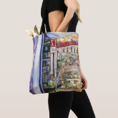Tote Bag Froid Brew dans un Hot Deli (De près)