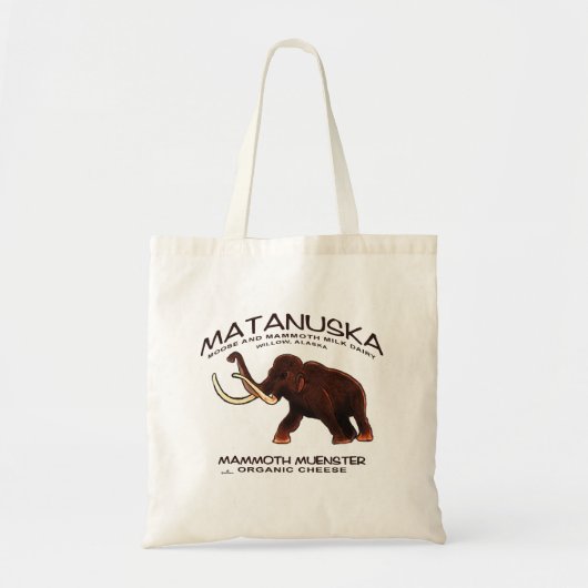 Tote Bag Fromage de menster Matanuska Mammoth (Devant)