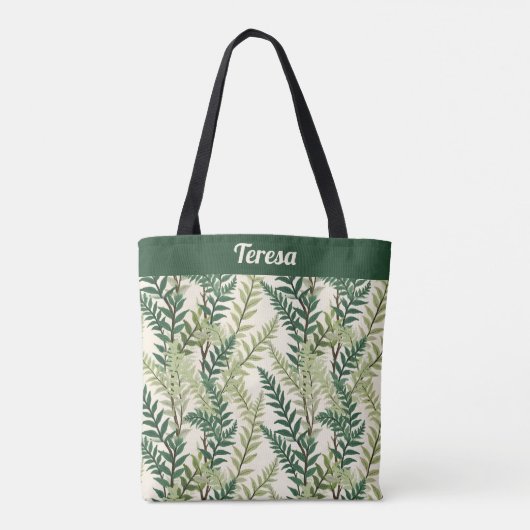 Tote Bag Frondes Fern (Dos)