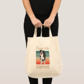 Tote Bag Frontière Collie Maman Fête des mères Chien (Devant (produit))