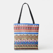Tote Bag frontière des chemises textiles design numérique (Dos)