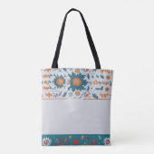 Tote Bag Frontière florale (Dos)
