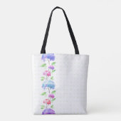 Tote Bag Frontière sans couture verticale de motif (Dos)