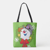 Tote Bag Frosty the Snowman™ | Crème Frosty Holiday (Dos)