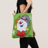Tote Bag Frosty the Snowman™ | Crème Frosty Holiday (De près)