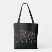 Tote Bag Frosty the Snowman™ | Lumières de vacances "Chilla (Dos)
