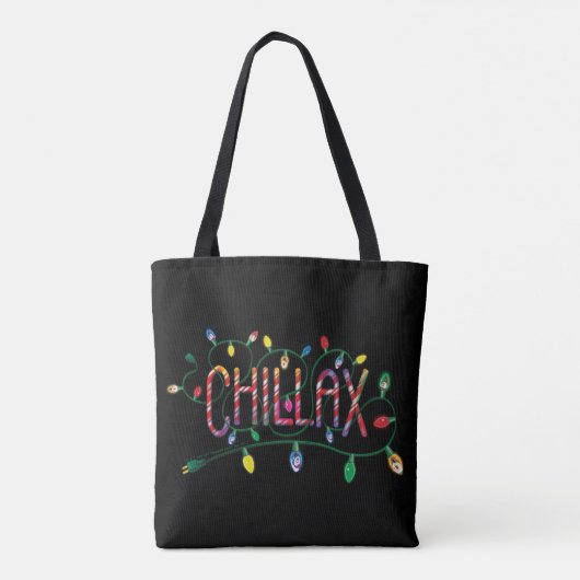 Tote Bag Frosty the Snowman™ | Lumières de vacances "Chilla (Dos)