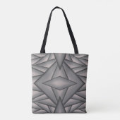 Tote Bag Frozen In Time Art Abstrait (Dos)