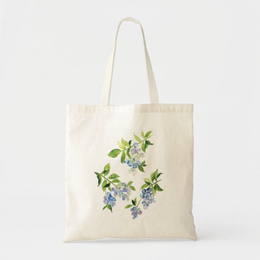 Tote Bag Fruit aux bleuets (Devant)