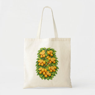 Tote Bag Fruit botanique kumquat citrus