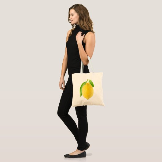 Tote Bag Fruit citron (Devant (modèle))