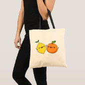 Tote Bag Fruit Cute Kawaii (Devant (produit))