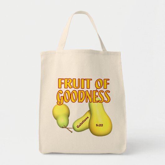 Tote Bag Fruit de bonté (Devant)
