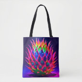 Tote Bag Fruit de dragon néon électrique (Devant)