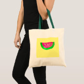 Tote Bag Fruit de pastèque rose juteux (Devant (produit))
