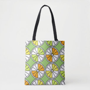 Tote Bag Fruit De Tranches D'Agrumes, Été Sans Fruit.