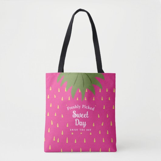 Tote Bag Fruit fraise (Devant)
