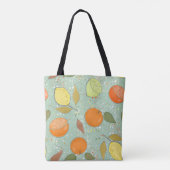 Tote Bag Fruit motif aux citrons, oranges (Dos)