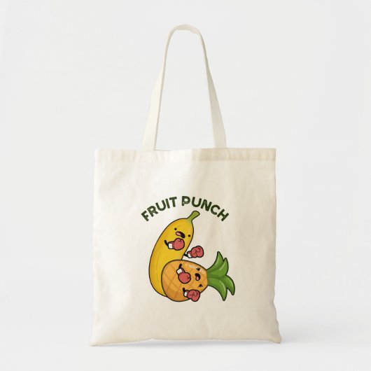 Tote Bag Fruit Punch Drôle Boisson Pun (Devant)