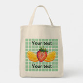 Tote Bag Fruit, Strawberry, orange (Dos)