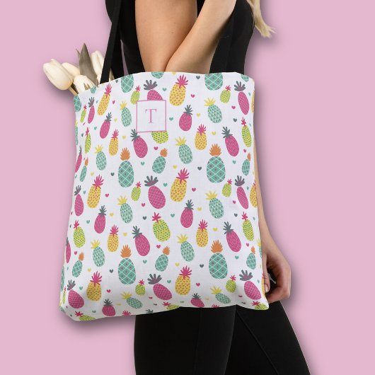 Tote Bag Fruit Tropical D'été Pineapple