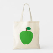 Tote Bag Fruit vert pomme (Dos)
