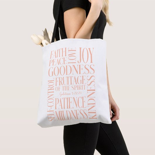 Tote Bag Fruitage de l'Esprit Galates 5