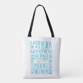 Tote Bag Fruitage de l'Esprit Galates 5 (Dos)