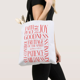 Tote Bag Fruitage of the Spirit Galatians 5