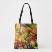 Tote Bag Fruits 🍇 🍊 🍏 🍓 🍋 🍉 (Devant)