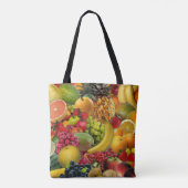 Tote Bag Fruits 🍇 🍊 🍏 🍓 🍋 🍉 (Dos)