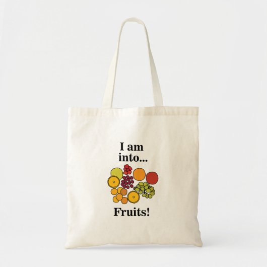 Tote Bag Fruits Colorés Été (Devant)