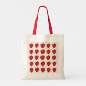 Tote Bag Fruits de fraise Fraises d'été (Dos)