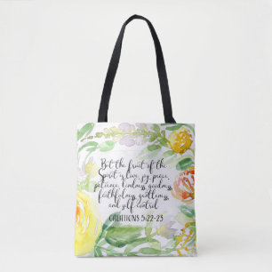 Tote Bag Fruits de l'esprit   Art chrétien