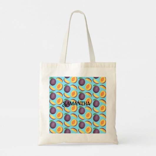 Tote Bag Fruits de prune (Dos)