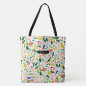 Tote Bag Fruits de Whimsy & Légume Marché de l'alimentation (Devant)