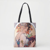 Tote Bag Fruits, Mucha (Devant)