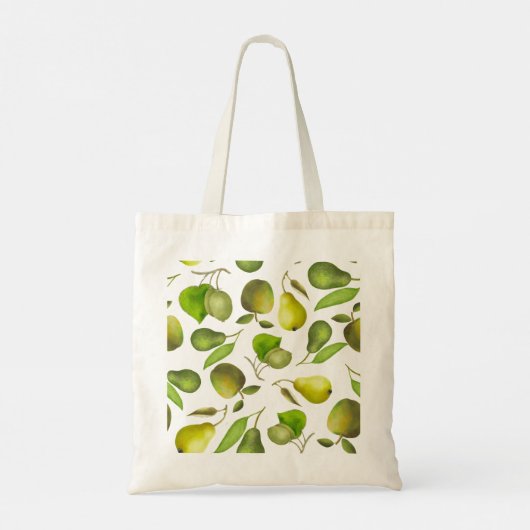 Tote Bag Fruits verts frais (Dos)