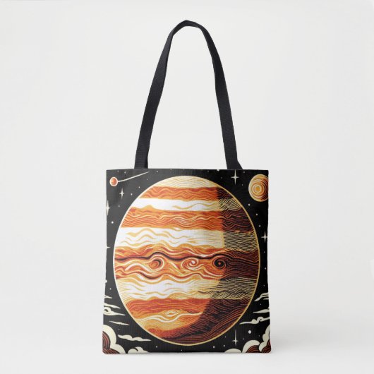 Tote Bag FSF Jupiter Woodcut 3 (Devant)