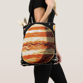Tote Bag FSF Jupiter Woodcut 3 (De près)