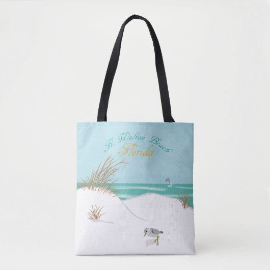 Tote Bag Ft. Walton Beach (Floride) (Devant)